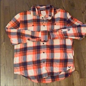 Men’s Large American Eagle Flannel Shirt